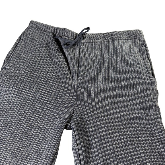 Eileen Fisher 90s Cotton Rib Knit Two Piece Set Top & Pants Blue Women's S 8USA - Picture 2 of 11